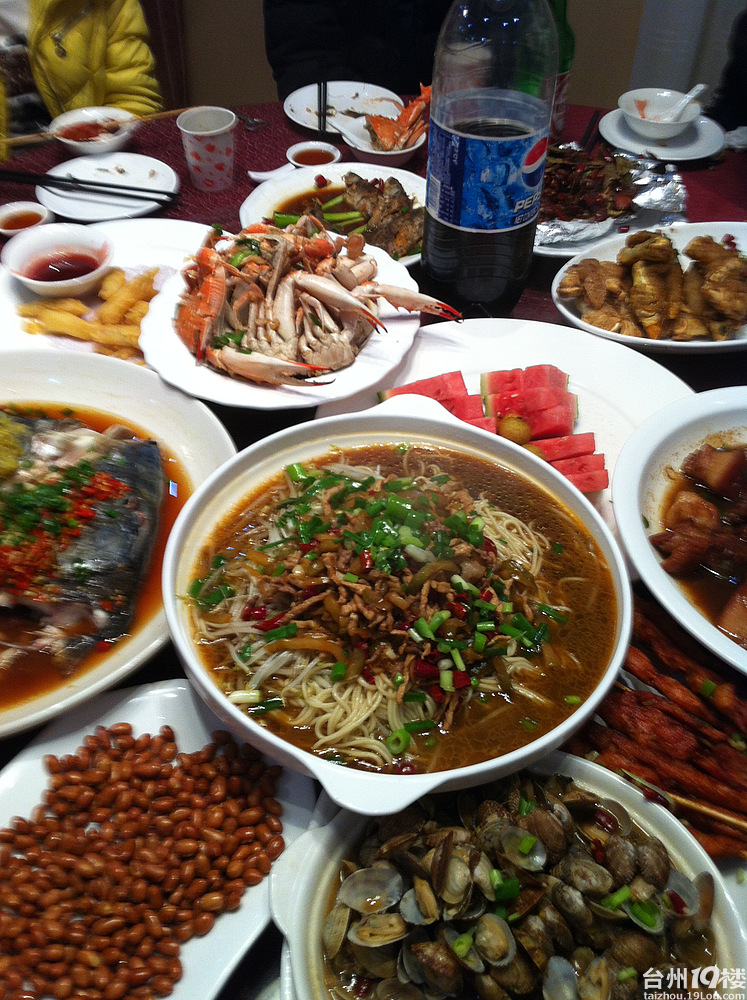 生日员工集体聚餐.公司厨师掌勺!1-美食杂谈-台州美食-台州19楼