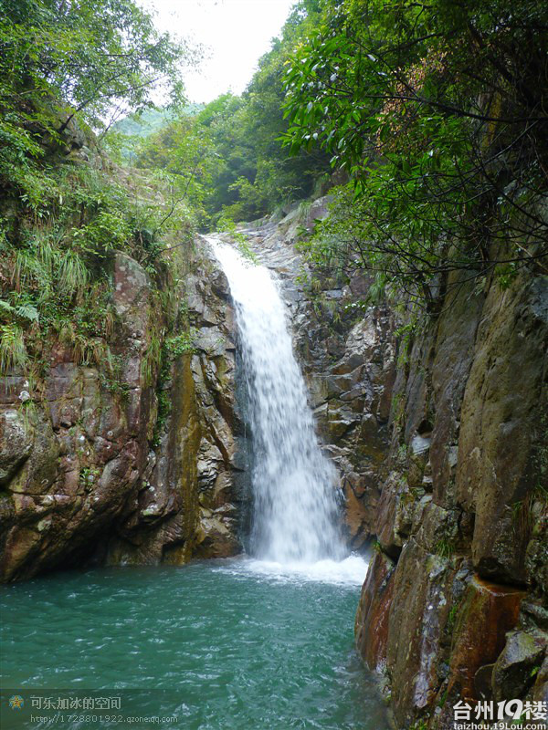 天台九龙潭溯溪