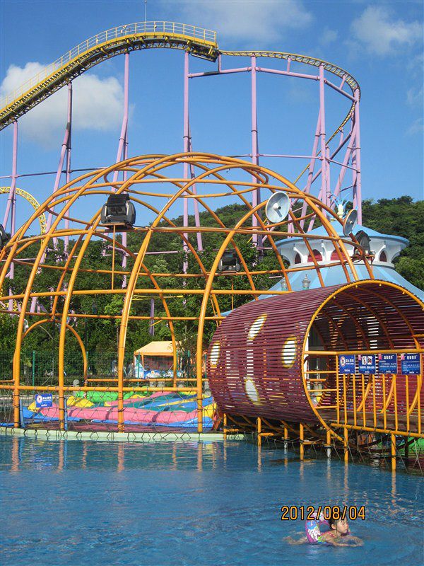 宁波凤凰山主题乐园水乐园一日游记录宝宝快乐瞬间