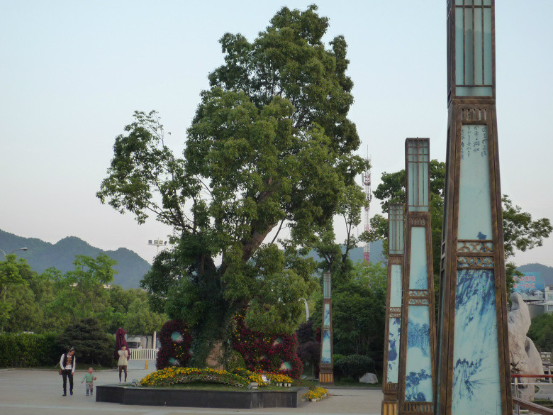 路橋中央山公園美景(拍於今天下午6點)-現場直播-講白搭-台州19樓