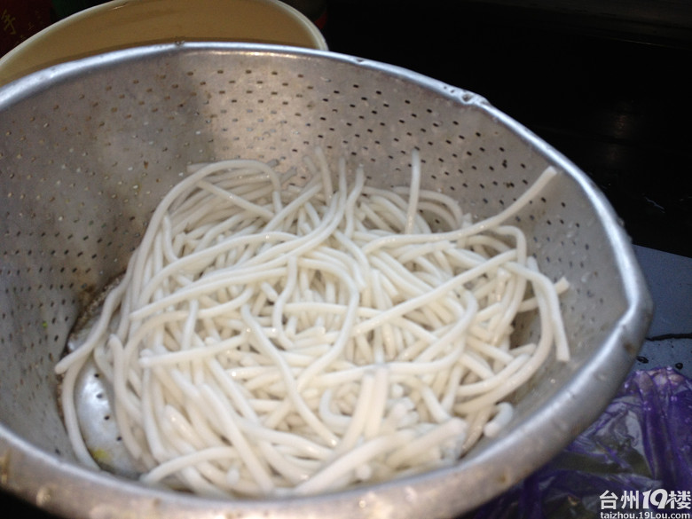 炒粗面-我爱私房菜-台州美食-台州19楼