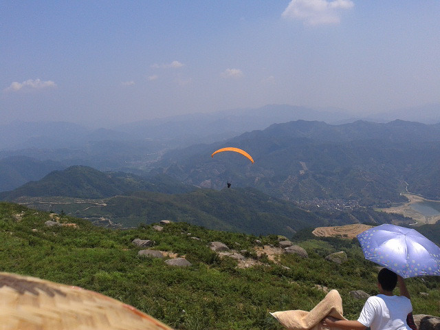 臨海白水洋安基山茶場滑翔-活動-台州旅遊-台州19樓