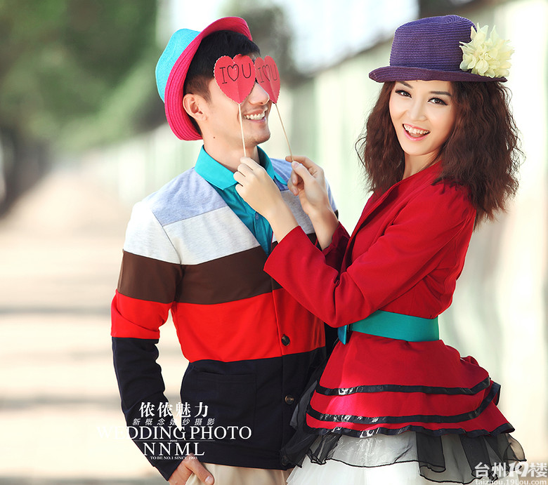 侬侬魅力我的婚纱照青春有活力