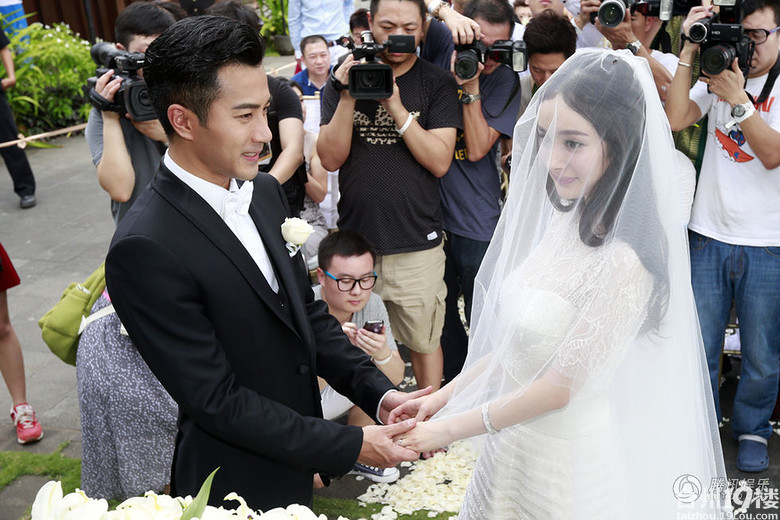 1月8日杨幂刘恺威大婚