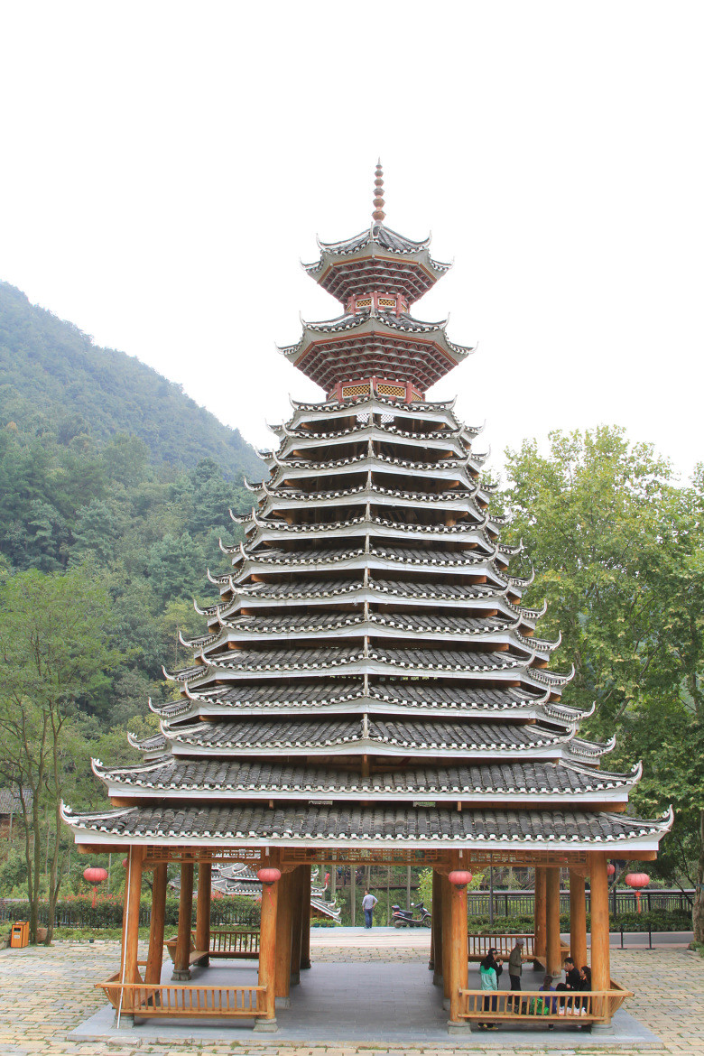 贵州特色之小车河侗寨风光