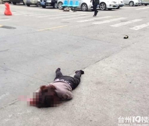 黄岩人民医院有人跳楼?