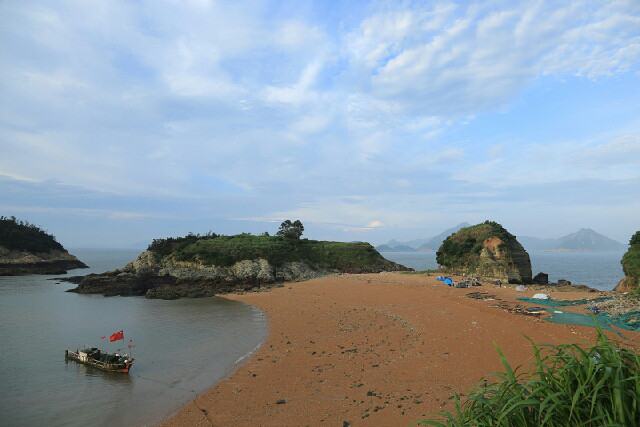 松门南沙镬岛露营看日出