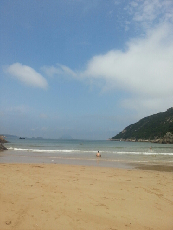 台州还有没被污染的海滩-松门水桶岙