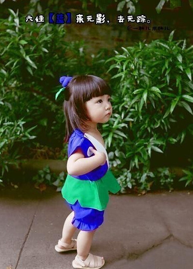 萌娃版葫芦娃 萌一脸血啊