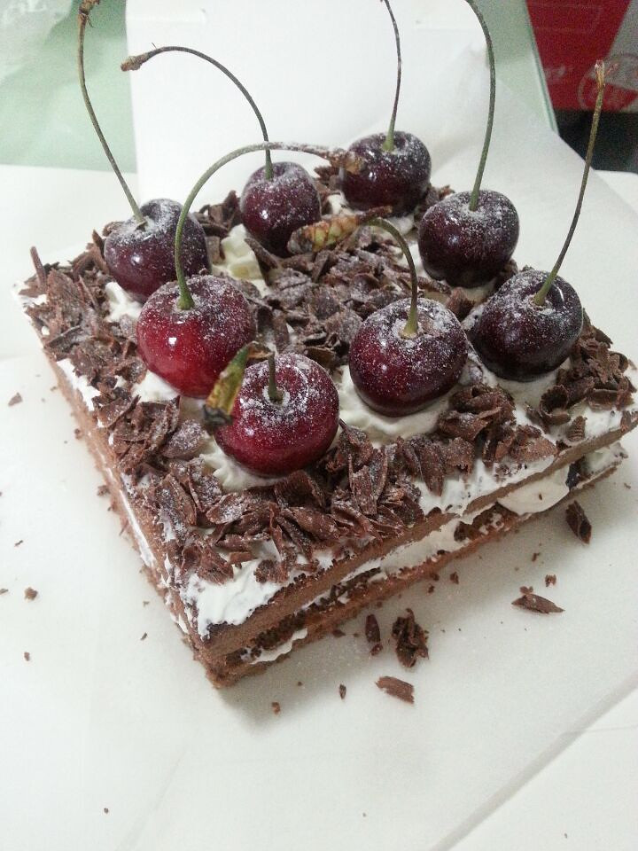 2】献给自己的生日—黑森林樱桃蛋糕