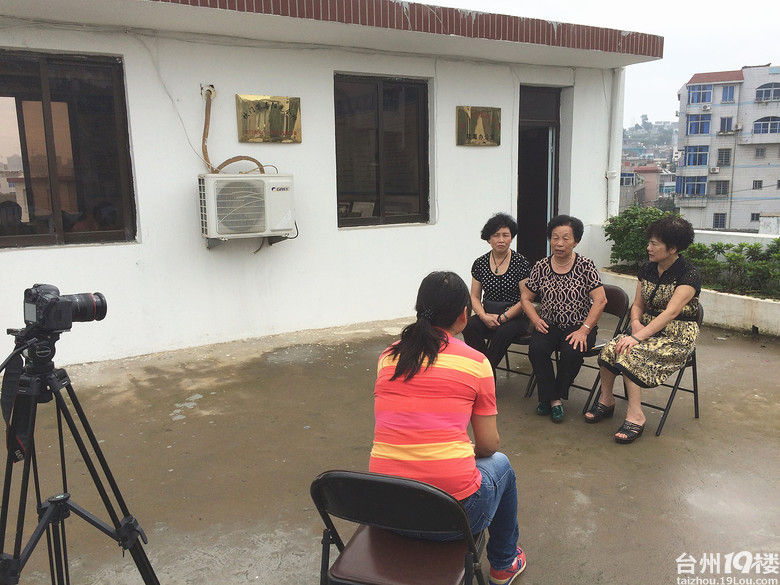 浙江省电视台来坎门采访禁毒阳光会所-现场直
