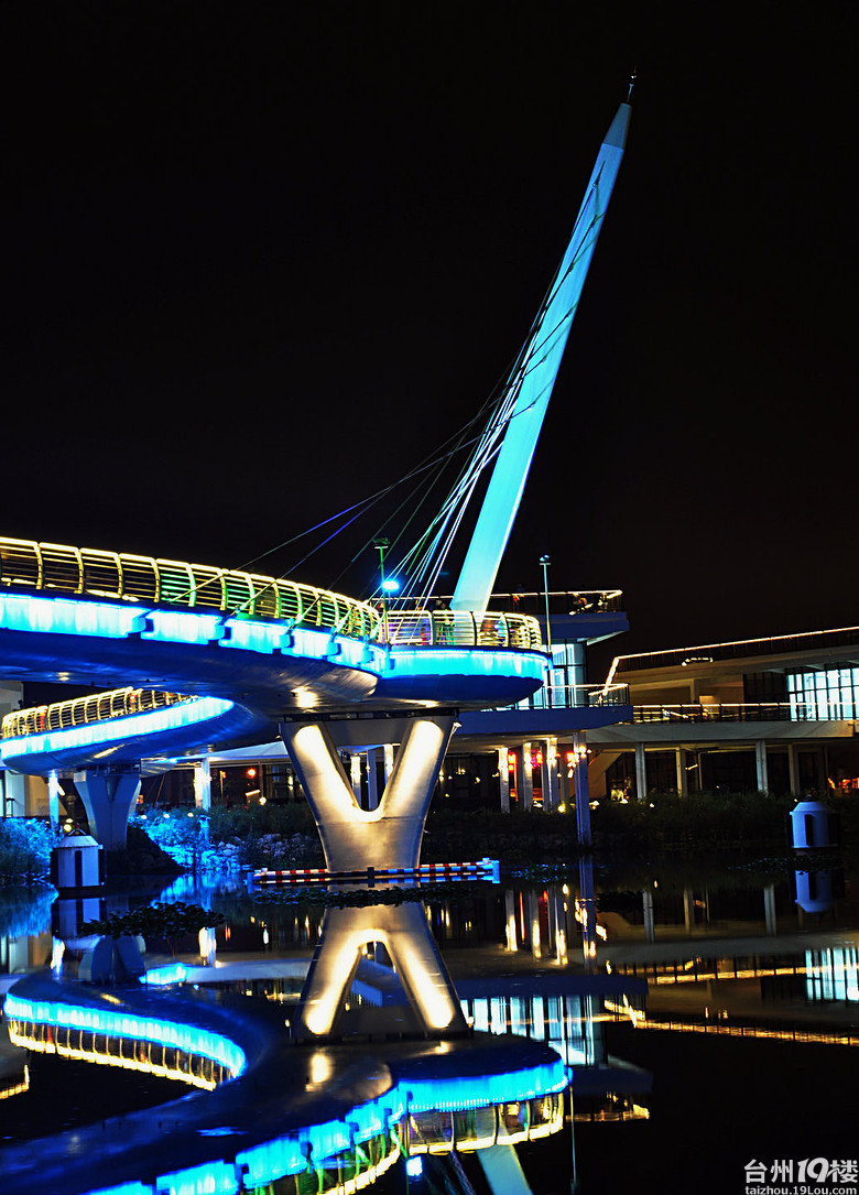 小驴快跑之黄岩永宁公园夜景