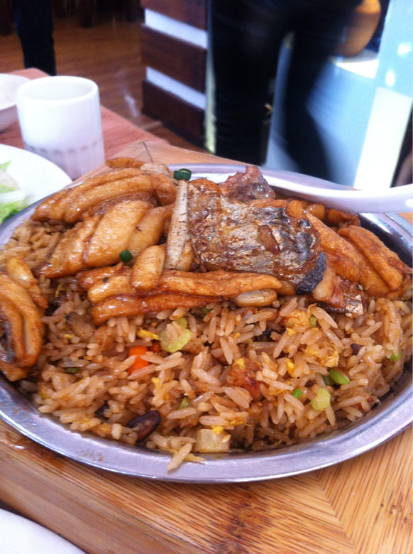 玉环带鱼饭真是太好吃了据说是玉环的特产