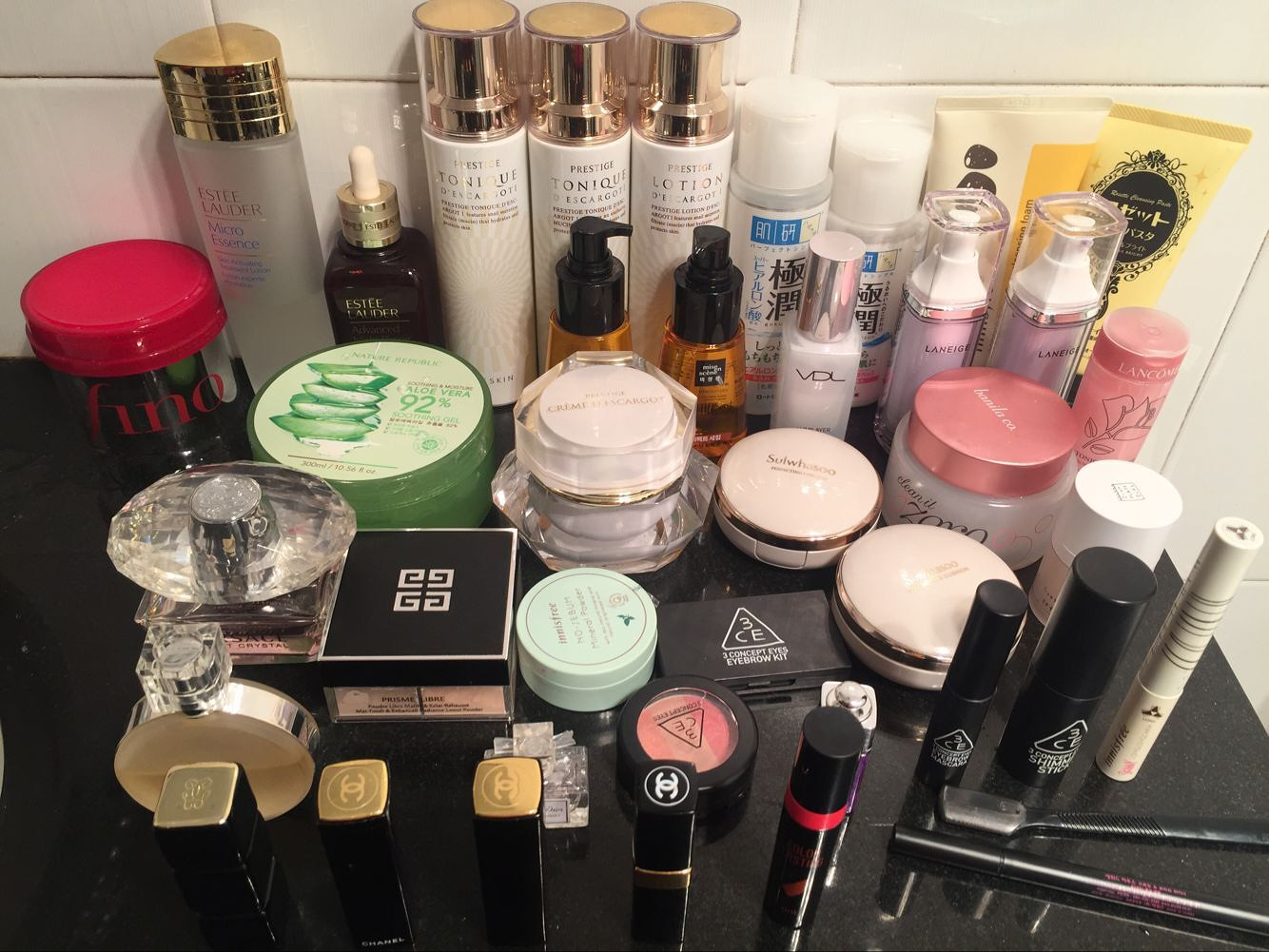 【晒化妆品】东西不多 够用就好