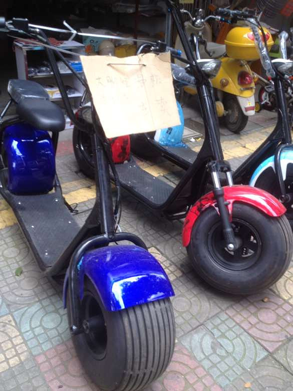 这种轮子宽宽的电动车骑起来咋样