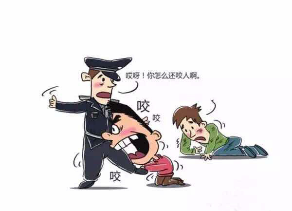 咬辱骂民警躺在警车前抢夺手机十八般武艺全用上了