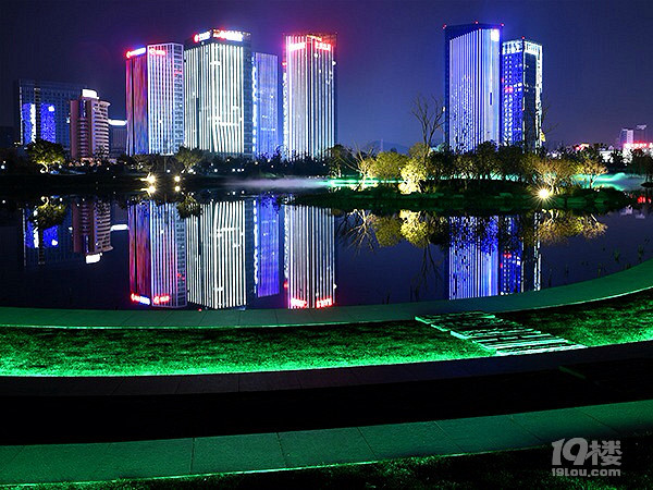 台州的和合公园这么美没有去过的朋友新年里可不要错过