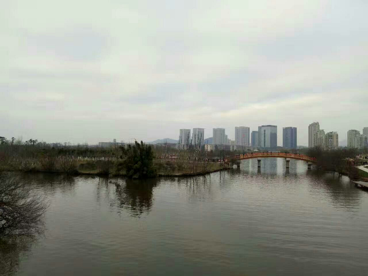 温岭九龙汇湿地公园终于见到真面目了.