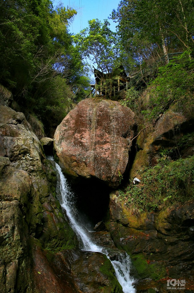 布袋山瀑布-台州旅游-台州19楼