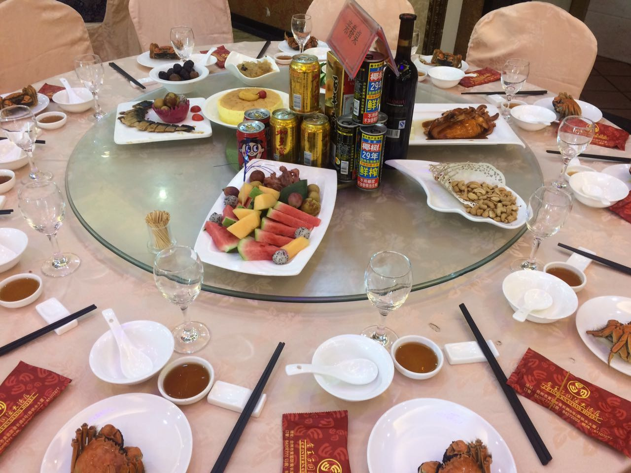 【参加了个婚礼】带着馒头喝喜酒去