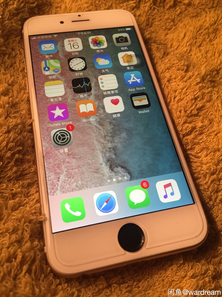 ����һ̨iPhone6 64G ����ת�á��ѳ��á�