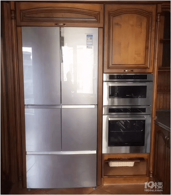 卡萨帝自由嵌入式冰箱:想放哪儿就放哪儿