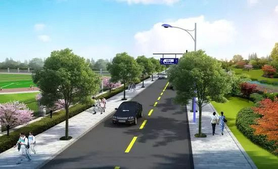 黄岩中学旁的这两条路即将开建明年9月或将通车