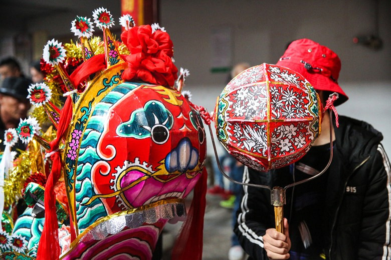 浙江非物质遗产鳌龙鱼灯