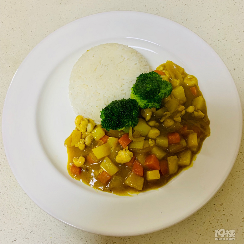 自制鸡肉咖喱饭