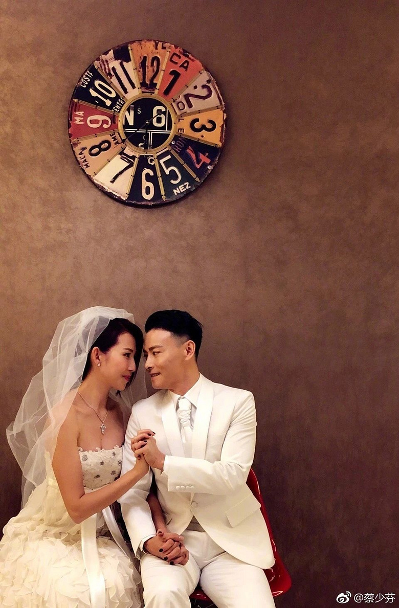 张晋蔡少芬我这辈子就要靠我老婆怎么了