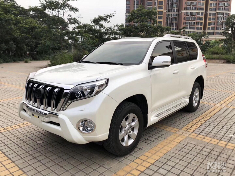 黄江水车黄江进口车2016丰田霸道白色中东版