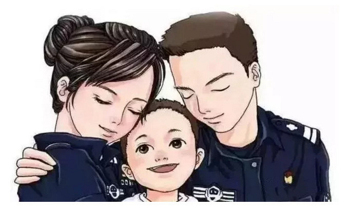 警察爸爸,我想对你说