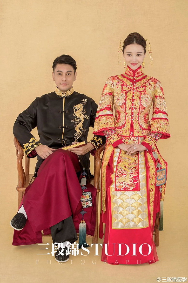 你好旧时光中周周穿婚纱的firstlook真的太美了
