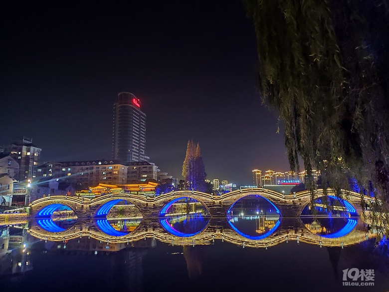 慢生活小确幸黄岩五洞桥夜景