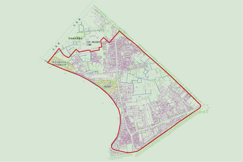 王西外東浦區塊舊城村改建項目房屋徵收範圍定了