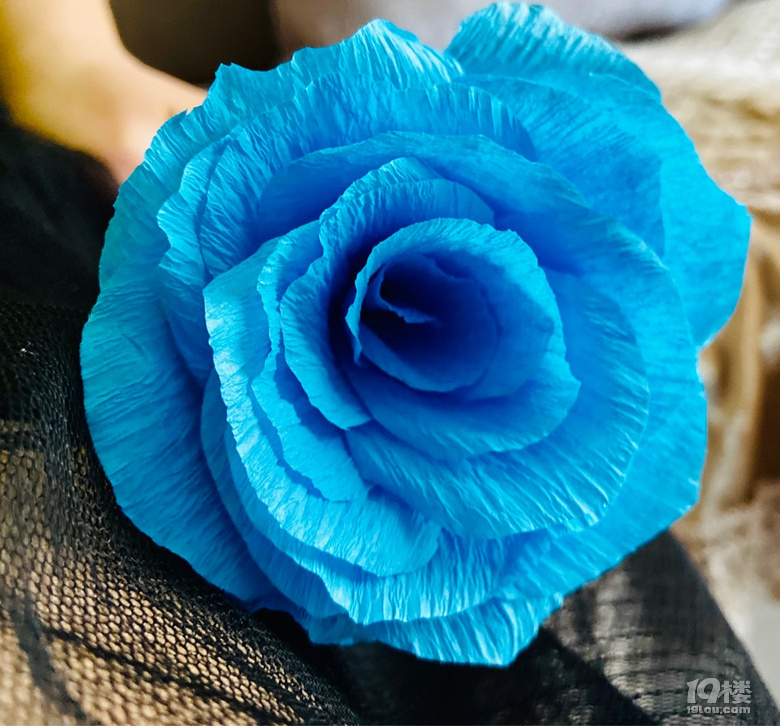 皱纹纸玫瑰花太美腻了叭