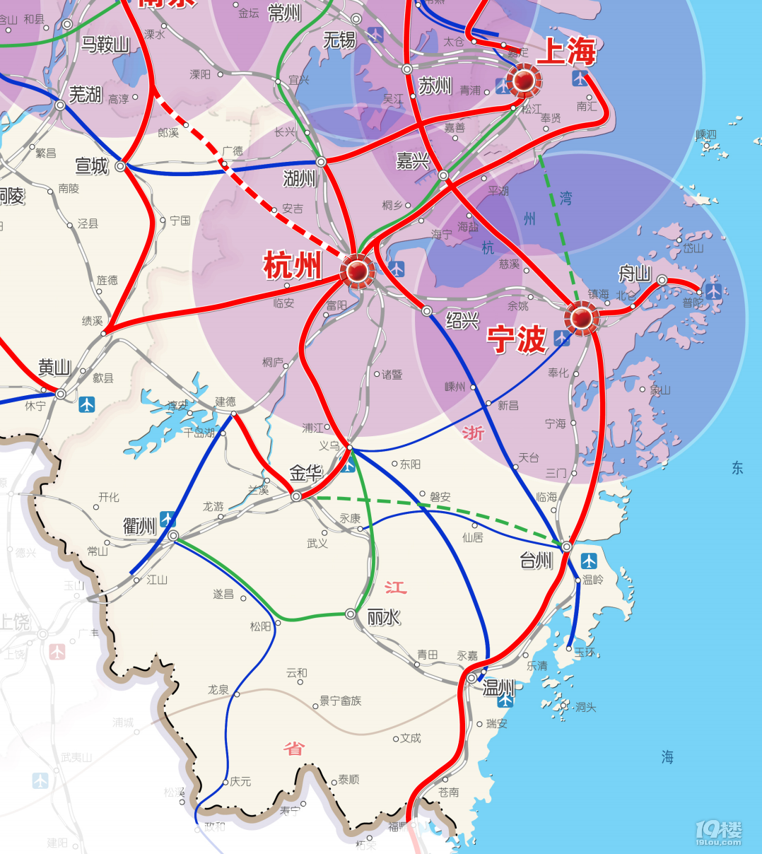 长江三角洲地区交通运输更高质量一体化发展规划