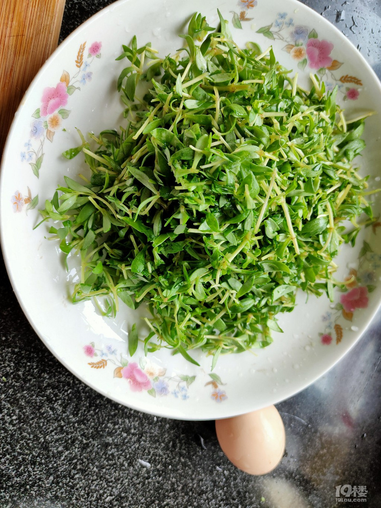 私房美食no43垂盆草炒鸡蛋