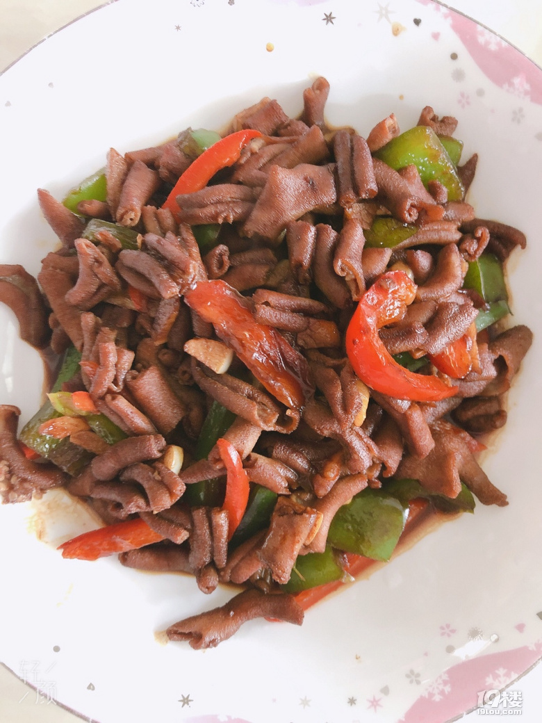 私房美食no44爆炒鸡肠