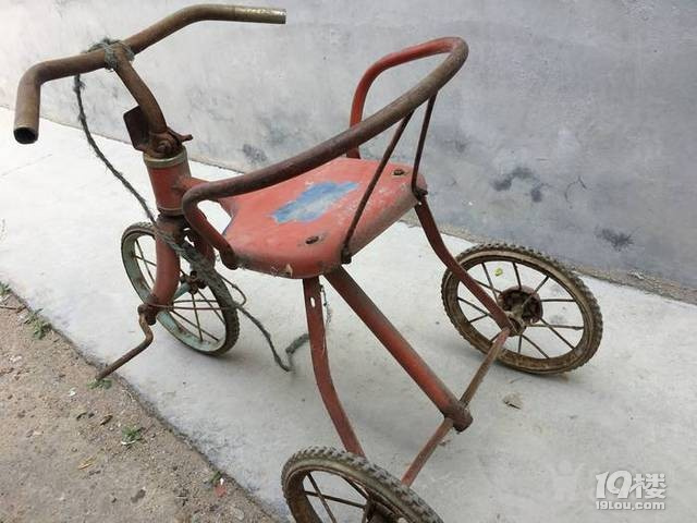 8090后的学步车铁三轮