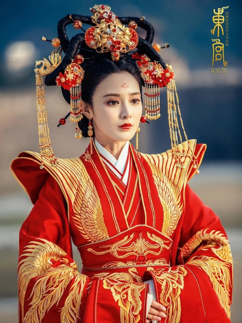 女演员们的古装嫁衣造型谁是你心中的女神