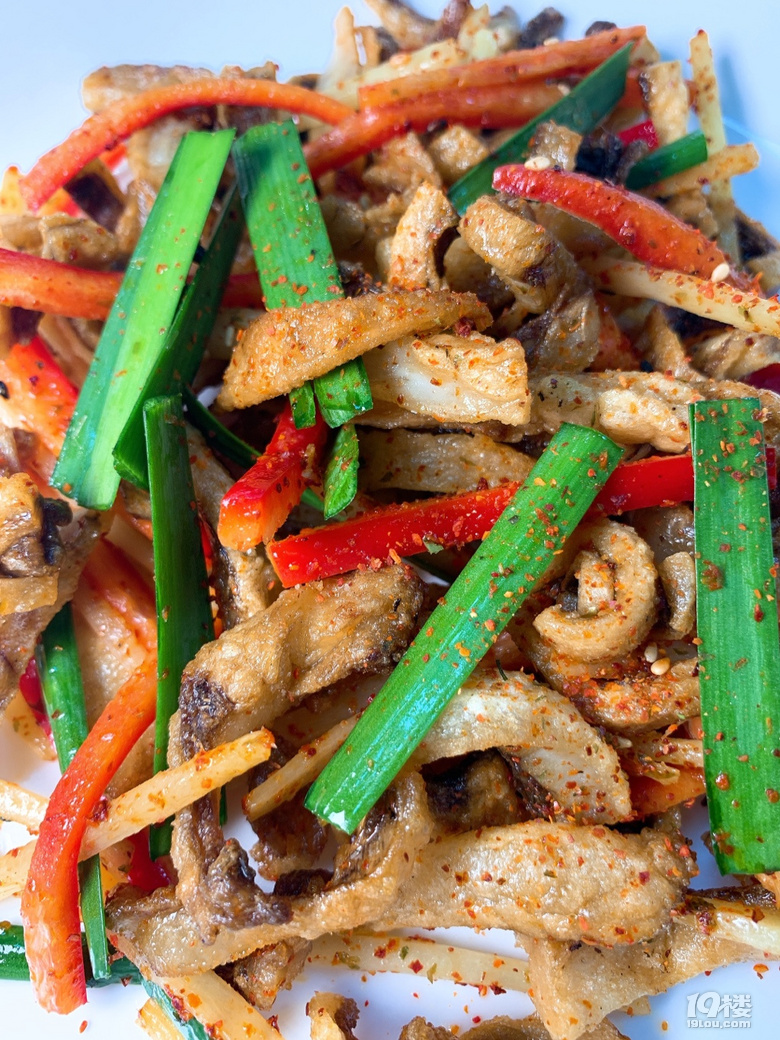 私房美食no50炒鮟鱇鱼干