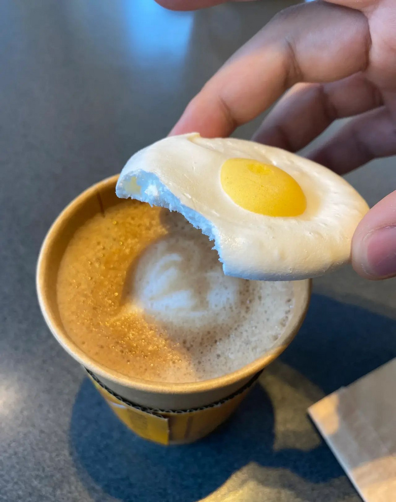 麦当劳太阳蛋图片