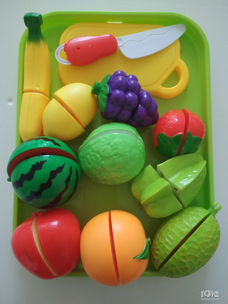 北美玩具水果切切乐图片