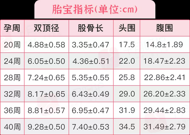 想知道胎宝宝长得好不好不用排队问医生看这些数据就懂了