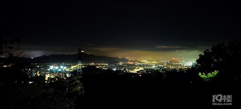 夜景狠性感温岭元宝山