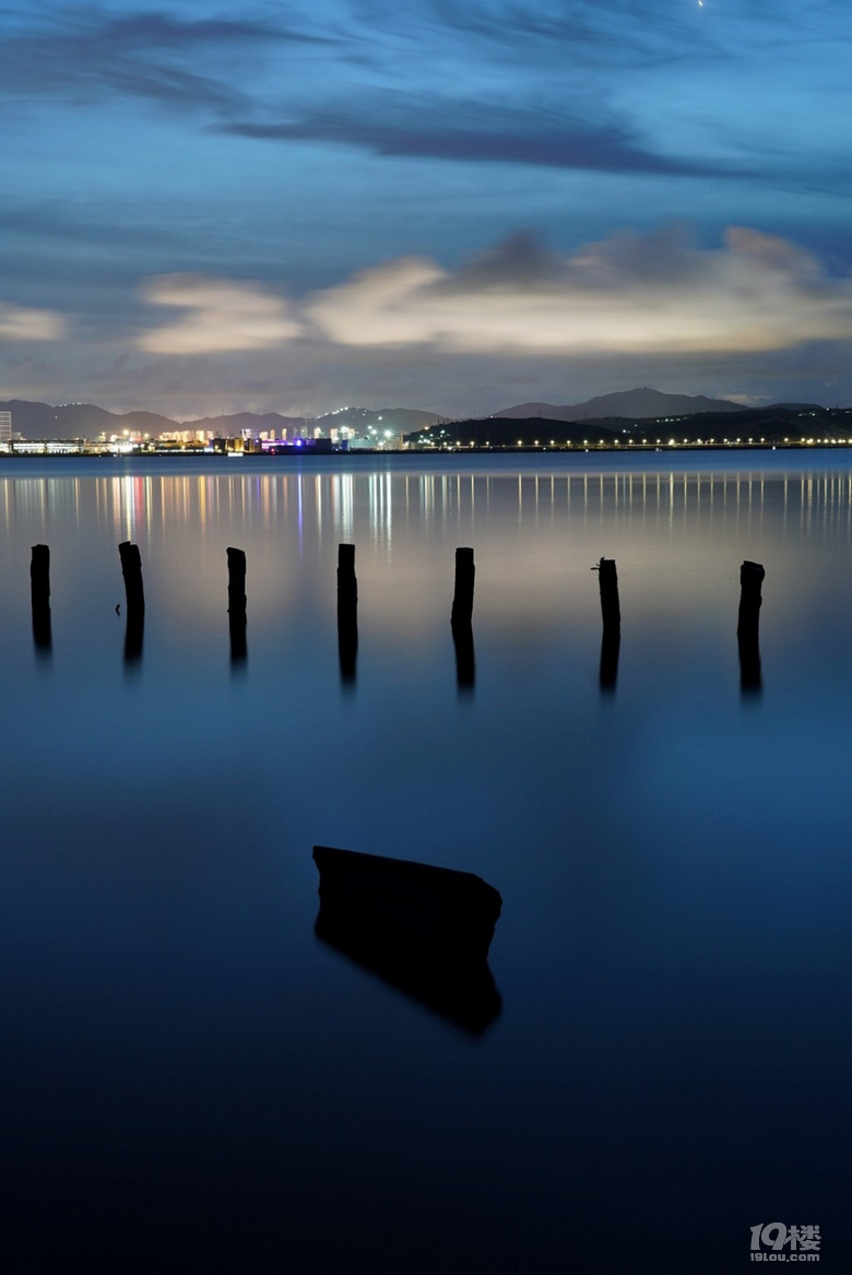 玉环三期湿地的傍晚-摄影部落-台州19楼