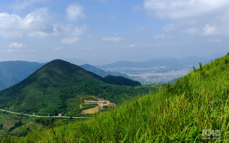 绿色兰田山
