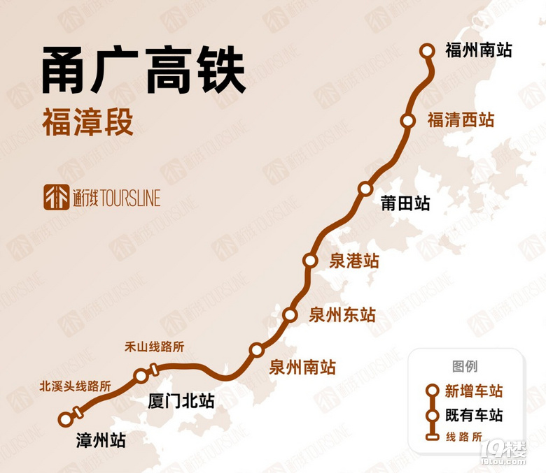 铁路相关部门已将沿海高铁定名为甬广高铁!希望浙江段能早日动工