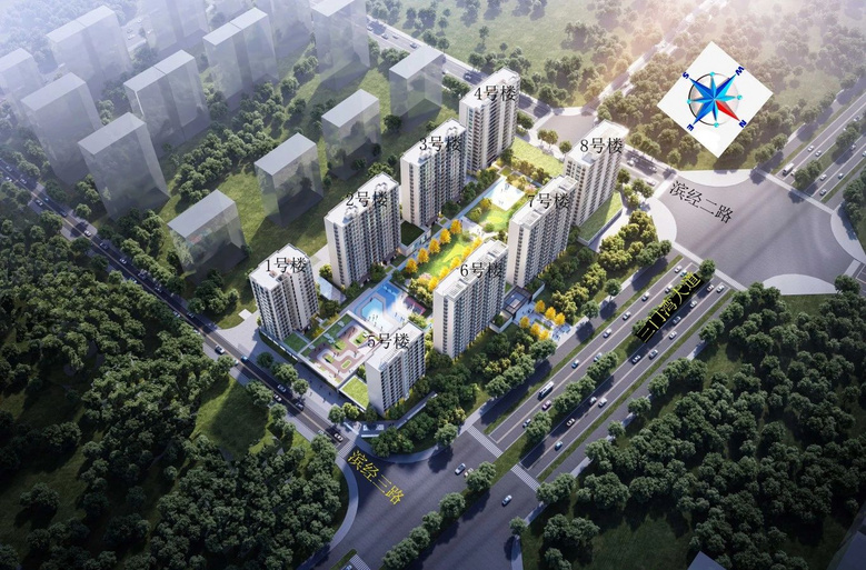 年底前交付！约514套